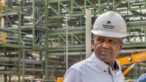 Dangote Refinery assures Nigerians of uninterrupted fuel supply during festive season Dangote Petroleum Refinery complex in Lagos, Nigeria, with fuel storage tanks and pipelines, symbolising steady petrol and diesel supply across the country during the festive season.