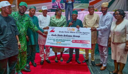 Ondo govt disburse ₦220M to artisans, small business owners