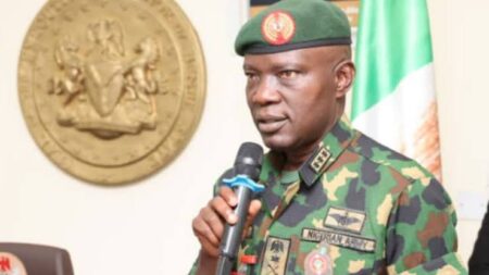 Nigerian Army Chief laments inadequate security personnel
