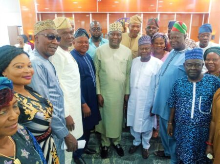 Gov Adeleke swears in Chairman Governing Council of OSCE
