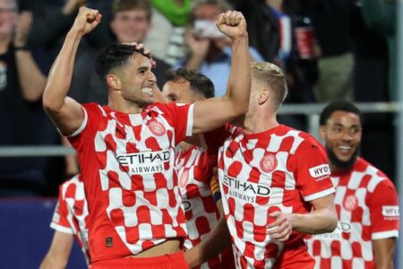 Girona achieves first champions league victory