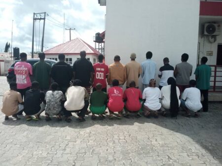 EFCC arrests 43 suspected internet fraudsters in Port Harcourt EFCC