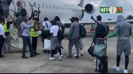 BREAKING NEWS: Super Eagles and NFF Officials Set to Return Home from Libya