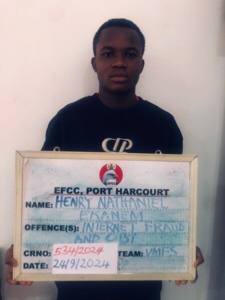 Undergraduate bags 14 years jail term in Port Harcourt