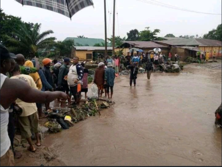 Kogi Residents Stranded as Heavy Rainfall Severes Main Road Access