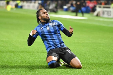 Lookman shines again in Atalanta’s Champions League win