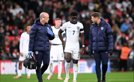 Saka limps off England’s home loss in Euro Nations League