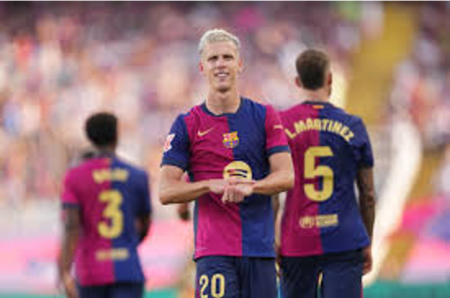 Dani Olmo Returns to Barcelona Training as He Nears Full Recovery.