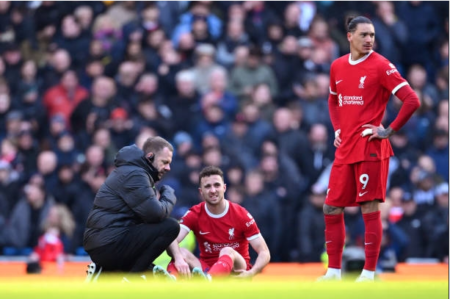 Liverpool Striker Diogo Jota out until late November with rib injury