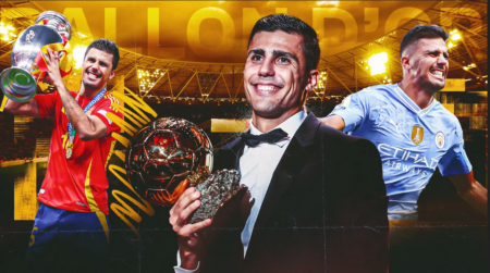Rodri wins 2024 Ballon d’Or, crowning Spain’s glorious year