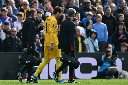 Alisson out of action until November
