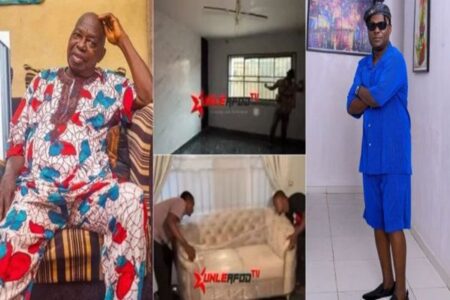 Kunle Afod renovates Lere Paimo’s house for 85th birthday