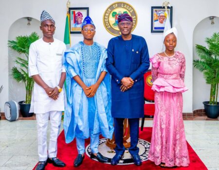 ‘Stay focused’ – Gov Sanwo-Olu charges one-day governor, others