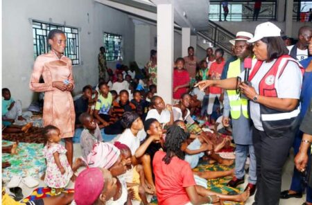 RSG donates relief materials to Ahoada flood victims