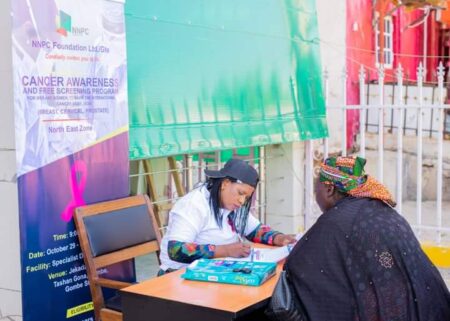 NNPC launches free cancer screening campaign, targets 3,000 Nigerians
