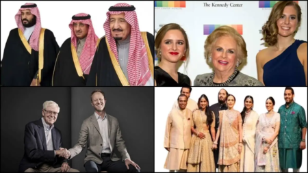 Top 10 richest business families in the world