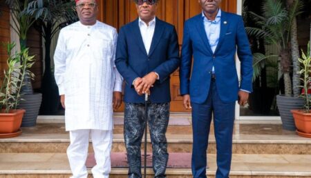 Sanwo-Olu, Wike, Umahi, others joins Tinubu in France