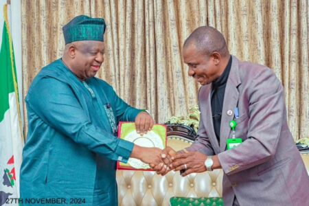 Gov Mutfwang hosts NBA delegations, pledges reforms, development in Plateau Mutfwang