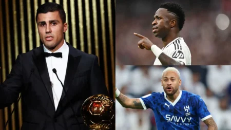 Neymar hits back at Rodri over jibe at Vinicius Jr