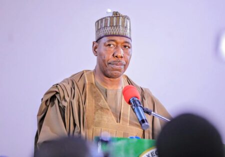 Borno gov signs N615.8bn 2025 budget into law Babagana Zulum of Borno State