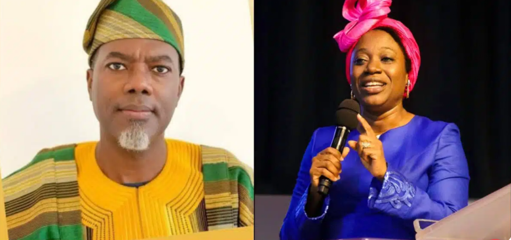 “Becky Enenche lied” – Reno Omokri reacts to Paul Enenche’s wife’s statement on tithing