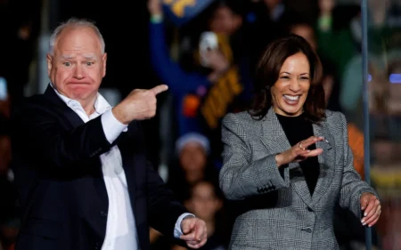 Democratic blame game erupts after Kamala Harris’s election defeat