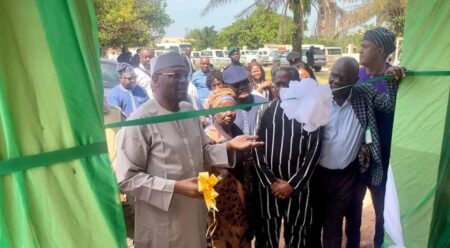 INEC Chairman commissions BVAS storage facility in Ondo