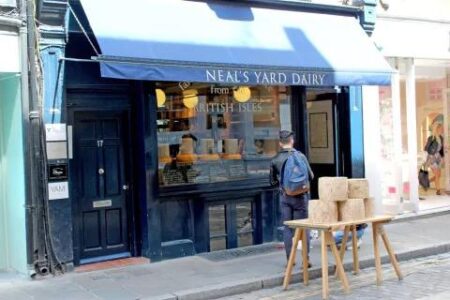 A 63-year-old man was arrested for stealing 950 wheels of cheese from Neal’s- Yard