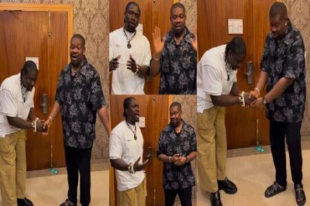 VDM meets with Don Jazzy after N100m donation
