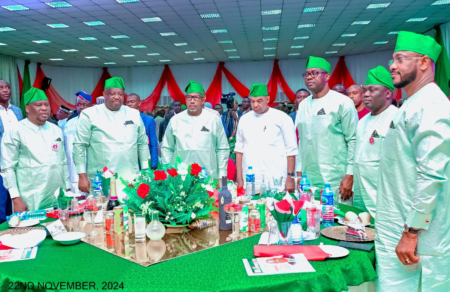 PDP govs reaffirm commitment to rebuilding party at strategic meeting in Jos