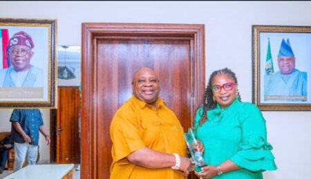 Laide Bakare celebrates Adeleke’s achievements on 2nd anniversary