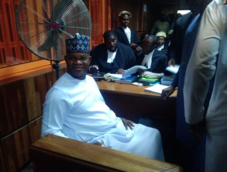 Former Kogi Governor Yahaya Bello Appears in Court Over Alleged N110bn Fraud