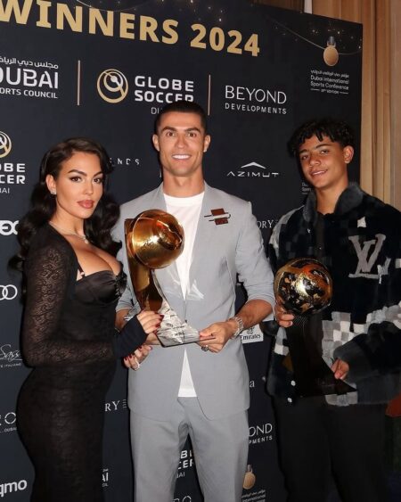 Ronaldo wins two awards at Globe Soccer
