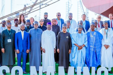 Shettima commissions $315m vessel in Dubai, to boost Nigeria’s oil production