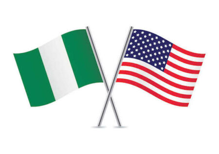 USTR slams Nigeria’s 25 items ban, says it hurts US exporters USA and Nigeria Flags