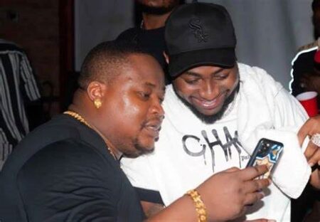 Davido meets royalty at Owerri hotel opening celebration