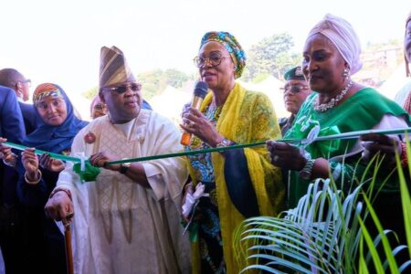Don’t give up on your dreams, Tinubu’s wife tells girls