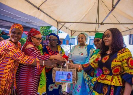 FG distributes foods to less- privileged,women families in Abuja