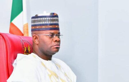 Justice Maryann Anenih listens during hearing on Yahaya Bello’s application to travel abroad for medical treatment, with legal teams presenting arguments.