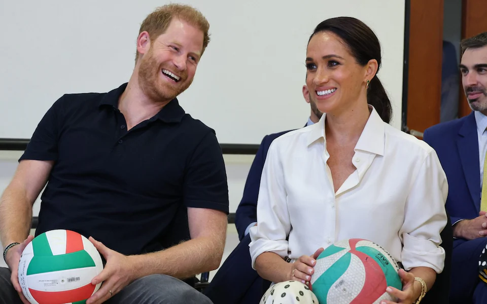 Prince Harry and wife