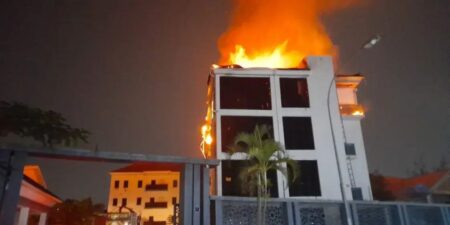 Fire razes popular Abuja hotel, Focus Holiday Inn