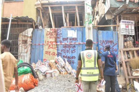 Lagos govt seals illegal buildings for lacking permits