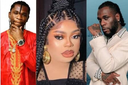 Bobrisky pleads Burna Boy to forgive Speed Darlington