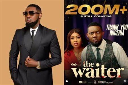 AY “The Waiter” earns N200M box office.