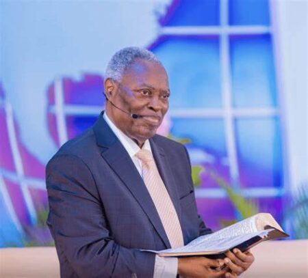 Pastor Kumuyi prays at Trump’s inauguration