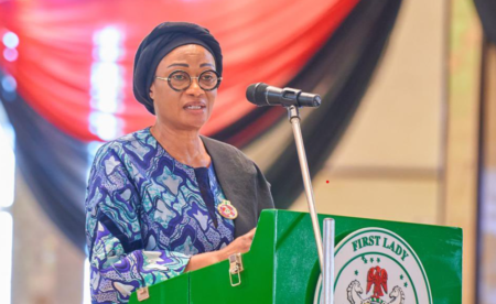 First Lady Oluremi Tinubu delivers a message for World Teachers’ Day 2025, calling for urgent action on the global teacher shortage.