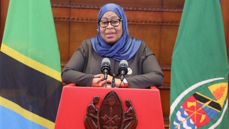 Tanzania President, Samia Suluhu Hassan