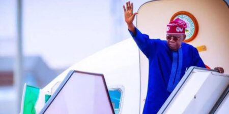 Tinubu departs Abuja for France ahead of AU summit in Ethiopia