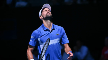 Novak Djokovic booed off court after Australian Open semi-final exit Novak Djokovic