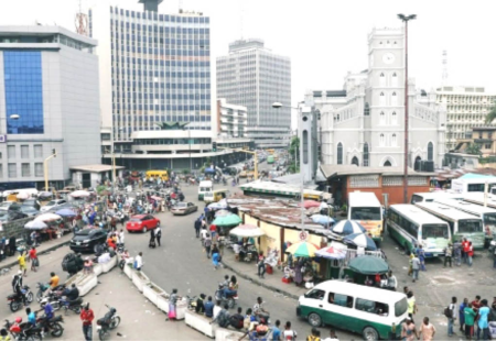 Rear picture of Nigeria city